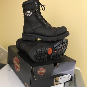 Harley Davidson motorcycle boots